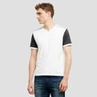 Reaction Kenneth Cole Nylon Sleeve T-shirt - White