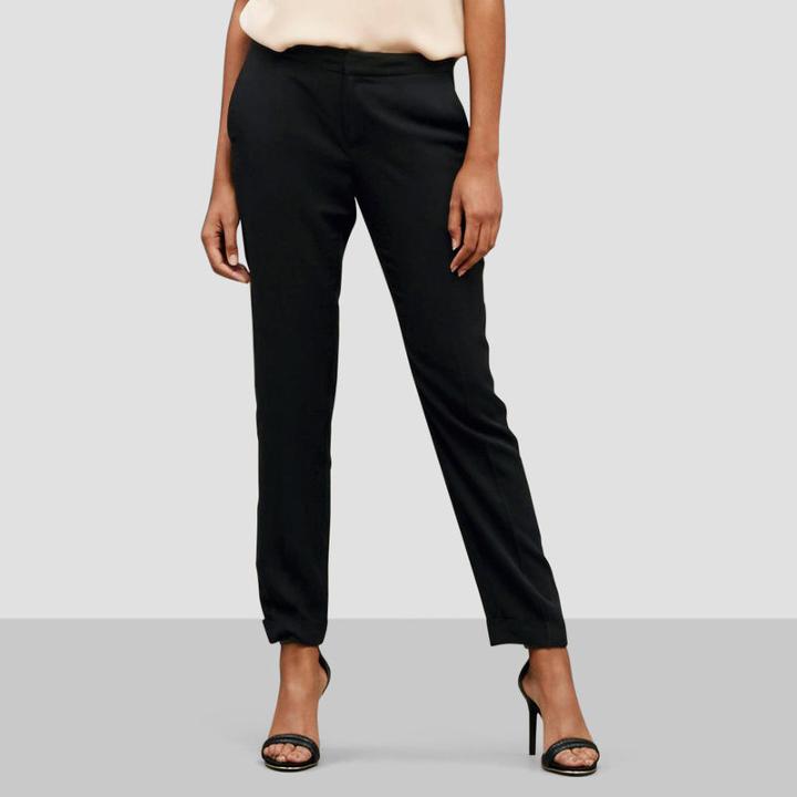 Kenneth Cole Black Label Soft Twill Pant - Black