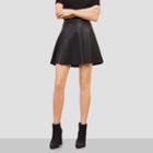 Kenneth Cole New York Flouncy A-line Skirt - Black