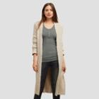 Kenneth Cole New York Boucle Sweater Coat - Silver Birch