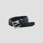 Kenneth Cole New York Leather Dress Belt - Black