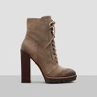 Kenneth Cole New York Oaks Suede Lace-up Boot - Putty