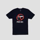 Kenneth Cole New York 'piece Out' T-shirt - Black/red