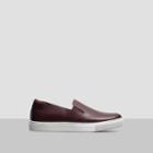 Kenneth Cole New York King Leather Slip-on Sneaker - Wine