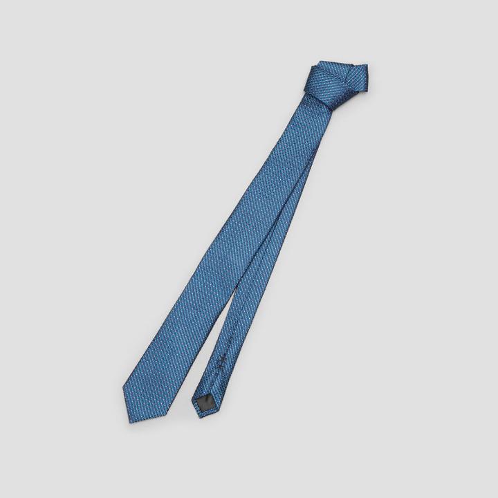 Reaction Kenneth Cole Basket Weave Knit Silk Tie - Teal