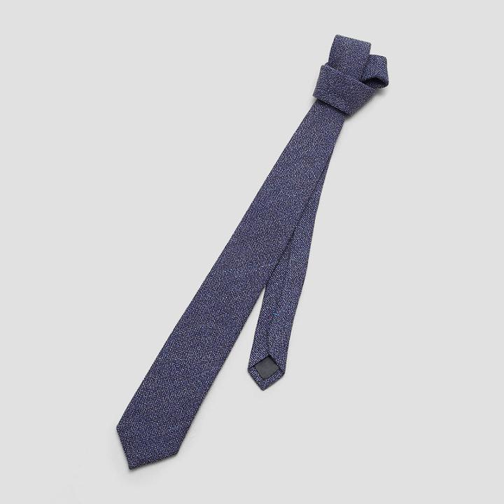 Kenneth Cole New York Textured Knit Tie - Navy