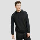 Kenneth Cole New York Contrast Hoodie - Charcoal Hth