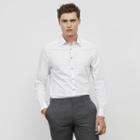 Reaction Kenneth Cole Long-sleeve Contrast-cuff Shirt - White