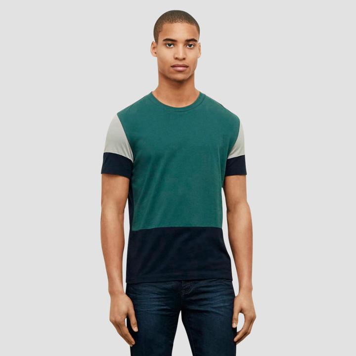 Kenneth Cole New York Color Block T-shirt - Indigo