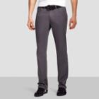 Kenneth Cole New York Straight-fit Canvas Jean - Grey