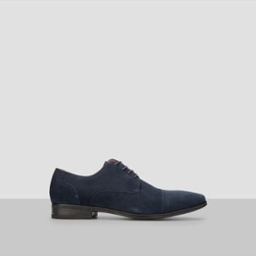 Reaction Kenneth Cole Deter-min-ed Suede Shoe - Navy