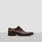 Kenneth Cole New York Total Number Leather Shoe - Brown