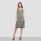 Kenneth Cole New York Sleeveless Sweater Dress - Medhtrgrey