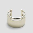 Kenneth Cole Black Label Hematite Large Cuff - Silver