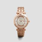 Kenneth Cole New York Rose Gold Watch With Transparent Dial - Neutral