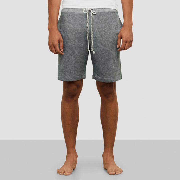 Kenneth Cole New York Draw String Lounge Shorts - Black