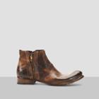 Kenneth Cole New York Mass App-eal Leather Perforated Boot - Coffee
