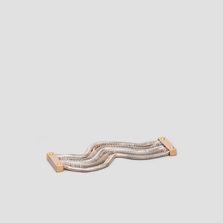 Kenneth Cole New York Mixed Metal Chain Bracelet - Metal