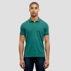 Kenneth Cole New York Pique Polo Shirt W/ Tipping - Palm