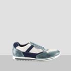 Kenneth Cole New York Can't Miss It Mixed Media Sneaker - Blue Multi