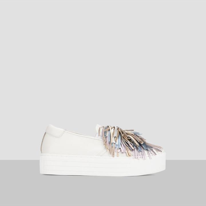 Kenneth Cole New York Jayson Tassle Slip-on Sneaker - White Mult