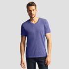 Kenneth Cole New York Slub-knit V-neck T-shirt - Sunflower