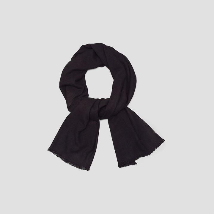 Kenneth Cole New York Nepal Pashmina Scarf - Black