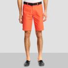 Kenneth Cole New York Chino Short With Web Belt - Rosewood