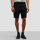 Reaction Kenneth Cole Twill Front Short With Side Stripe - White