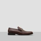 Reaction Kenneth Cole Bottom-s Up Burnished Leather Loafer - Brown