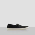 Kenneth Cole New York Double Or Nothing Calf-hair Slip-on Sneaker - Black