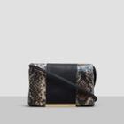 Reaction Kenneth Cole Colorblock Mini Crossbody - P02-python