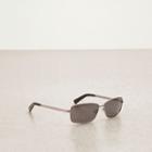 Kenneth Cole New York Rectangular Metal Frame Sunglasses - Sltnick/smkm