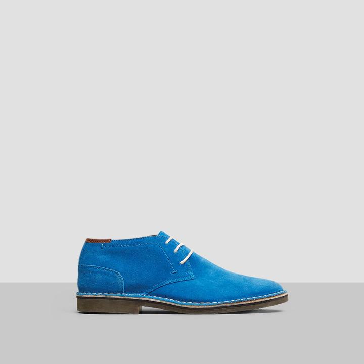 Reaction Kenneth Cole Desert Sun Suede Shoe - Brght Blue