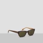 Kenneth Cole New York Clip-on Sunglasses - Brown/hrn/grnp