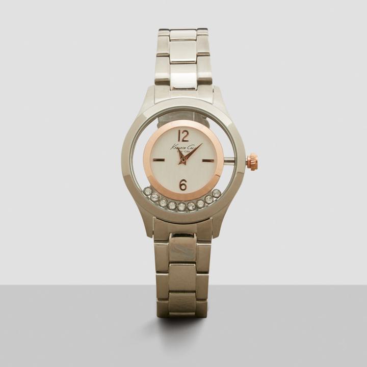 Kenneth Cole New York Two-tone Rose Goldtone And Silvertone Transparent Watch - Neutral