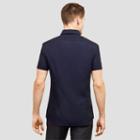 Reaction Kenneth Cole Slim-fit Short-sleeve Iridescent Shirt - Blueglass