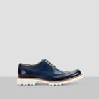 Kenneth Cole New York Lend A Hand Leather Shoe - Blue