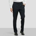 Kenneth Cole New York Navy And Black Stripe Suit Pant - Navy