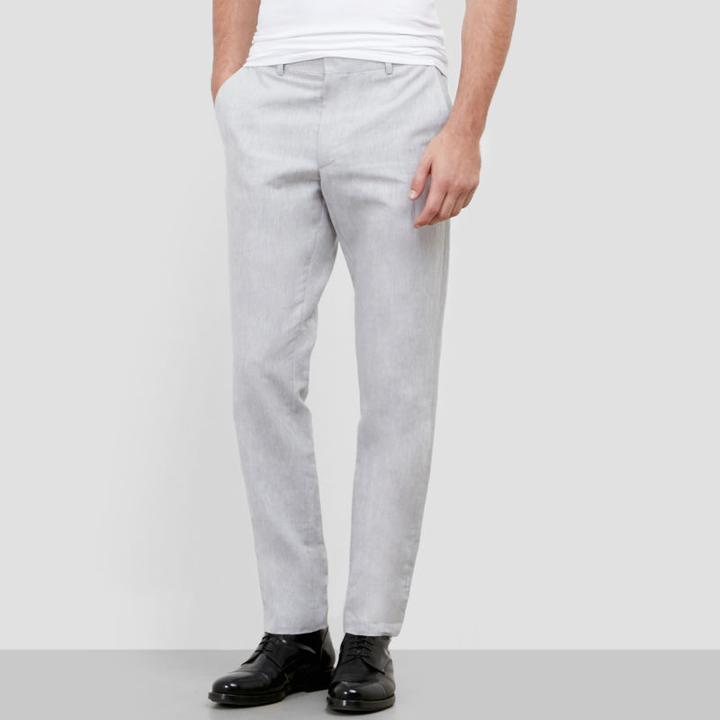 Kenneth Cole New York Flat - Shoe Front Dress Pant - Dim Grey Cb