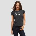 Kenneth Cole New York Fitted Logo T-shirt - Charcol Hthr