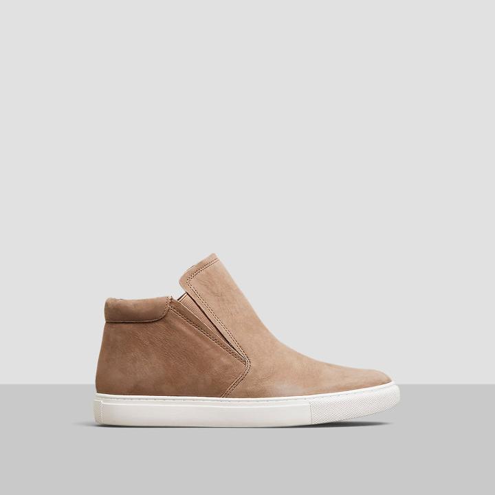 Kenneth Cole New York Kalvin Slip-on Nubuck Sneaker - Clay
