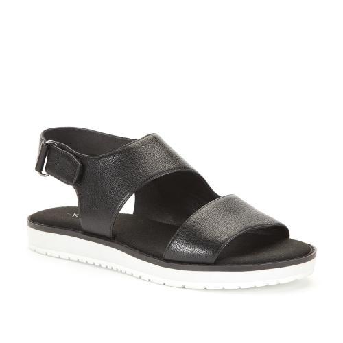 Kenneth Cole New York Harbor Leather Sandal - Black