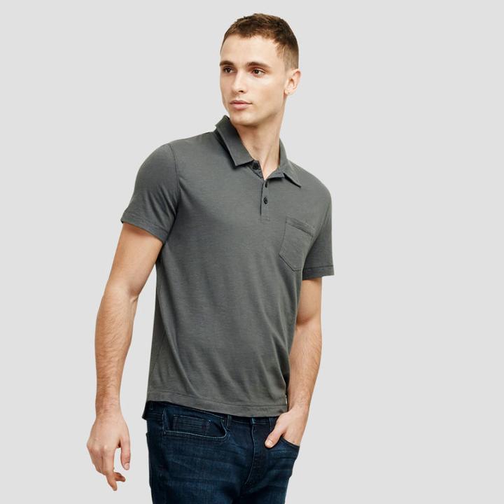 Kenneth Cole New York Polo Shirt - Ash Grey
