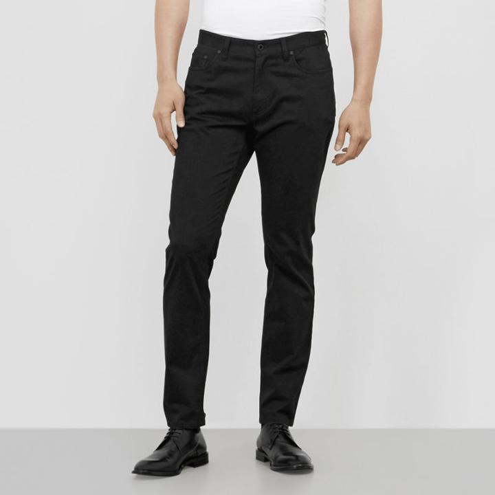 Reaction Kenneth Cole Slim-fit 5 Pocket Pant - Black