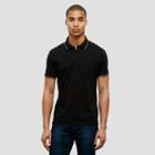 Kenneth Cole New York Pique Polo Shirt W/ Tipping - Clear Water