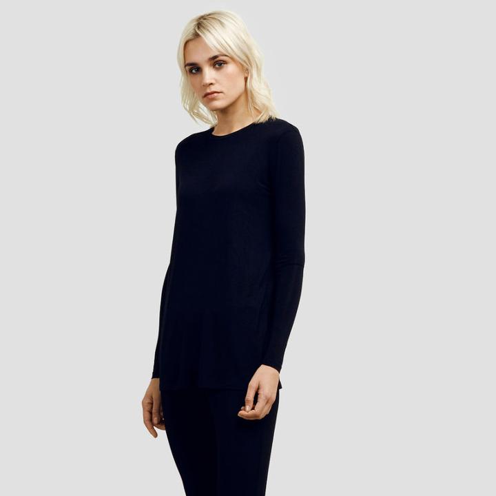 Kenneth Cole New York Long-sleeve T-shirt - Black