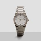 Kenneth Cole New York Silver Watch With Crystal Bezel And Link Bracelet - Neutral