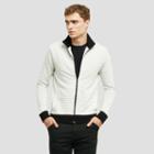 Kenneth Cole New York Striped Knit Jacket - Indigo