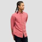 Kenneth Cole New York Long-sleeve Linen Button-front Shirt - Redstone Com